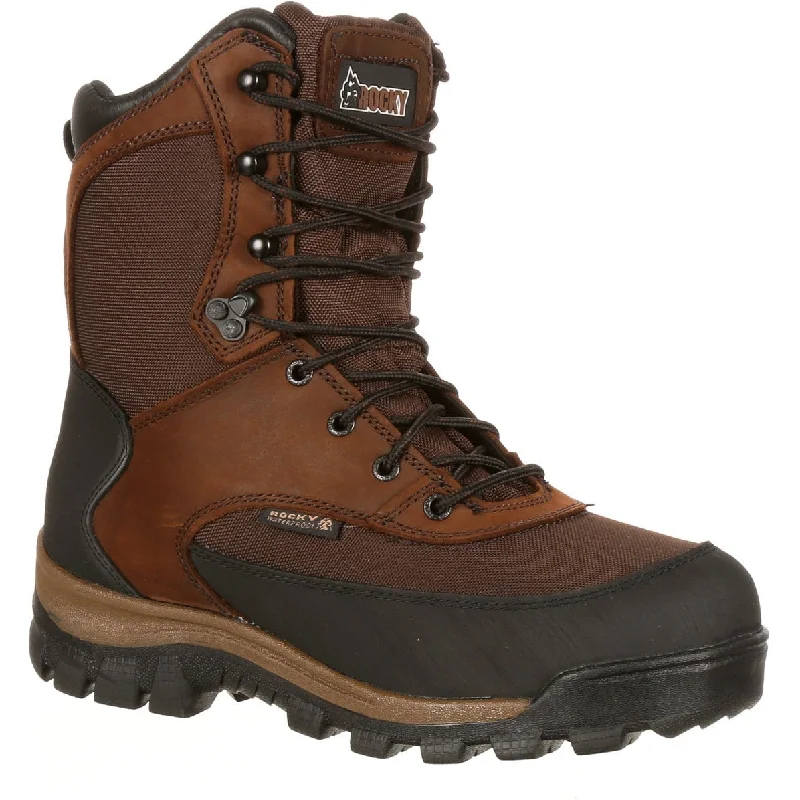 Rocky Men's Core 8"" WP 800G Ins Outdoor Boot - Brown - FQ0004753