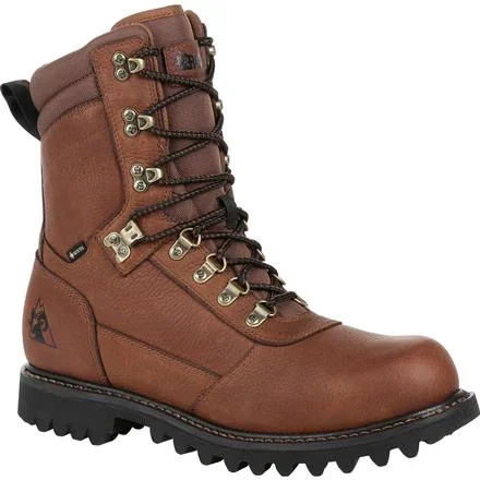 Rocky Men's Ranger 8"" Waterproof Hunt Boot - Brown - RKS0437