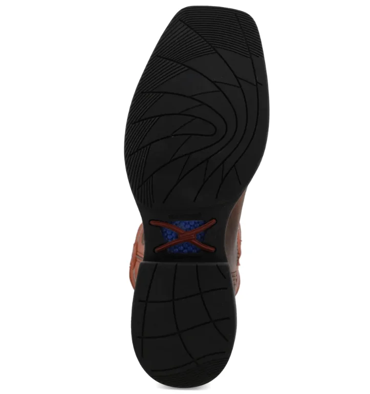 Twisted X Men's Tech X™ Brown and Orange Western Work Boots MXW0006