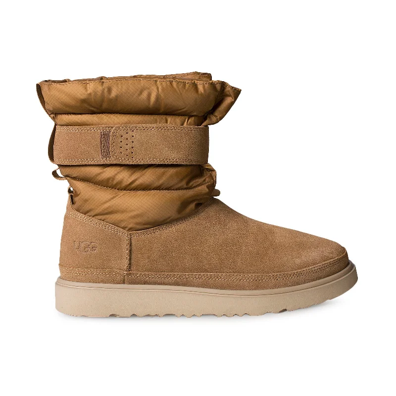 UGG Classic Short Pull On Weather Chestnut Boots - Men's