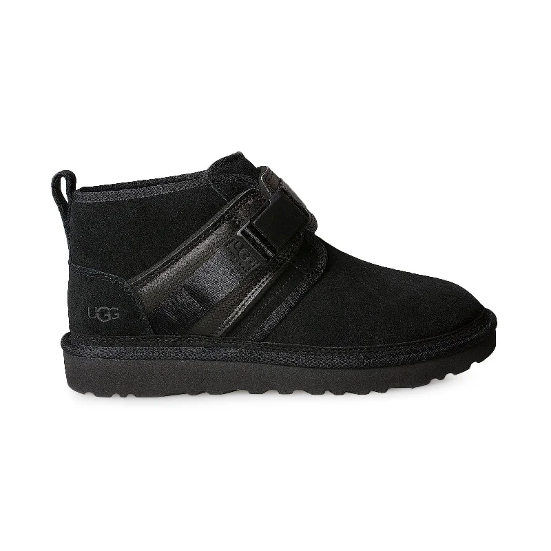 UGG Neumel Snapback Black Boots - Men's