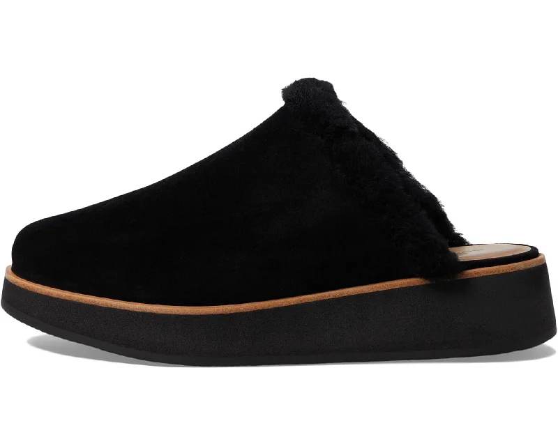 Black Split Suede