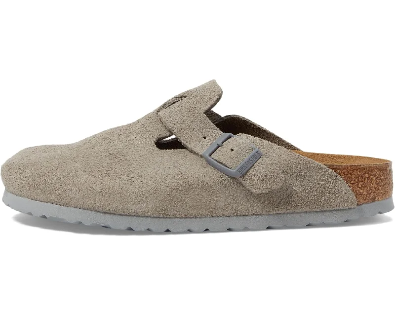 Women's Birkenstock Boston - Suede (Narrow)