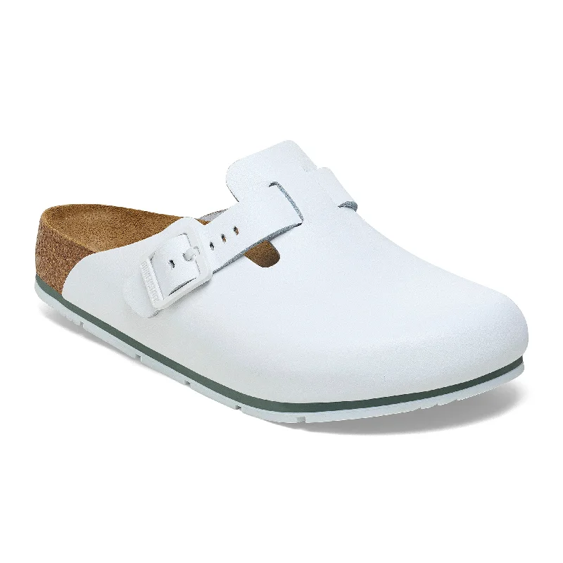 Boston Pro - White Leather||Boston Pro - Cuir blanc