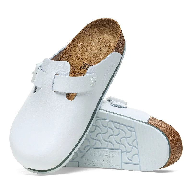 Boston Pro - White Leather||Boston Pro - Cuir blanc