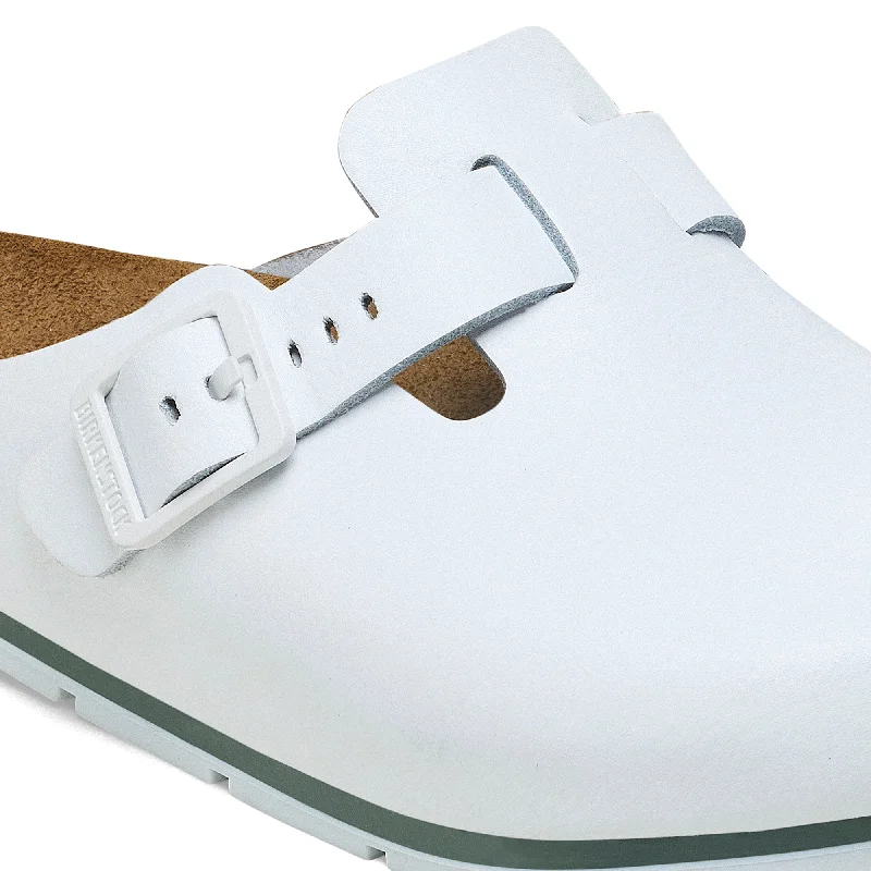 Boston Pro - White Leather||Boston Pro - Cuir blanc