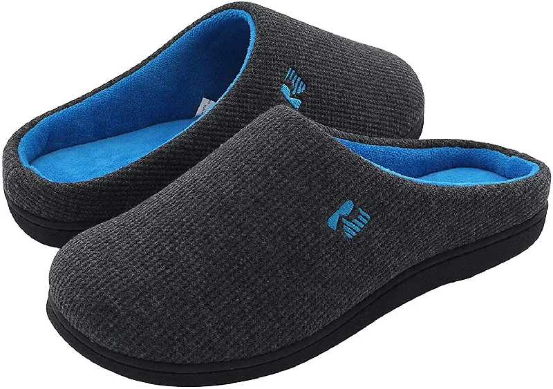 Rockdove Men'S Original Two-Tone Memory Foam Slipper