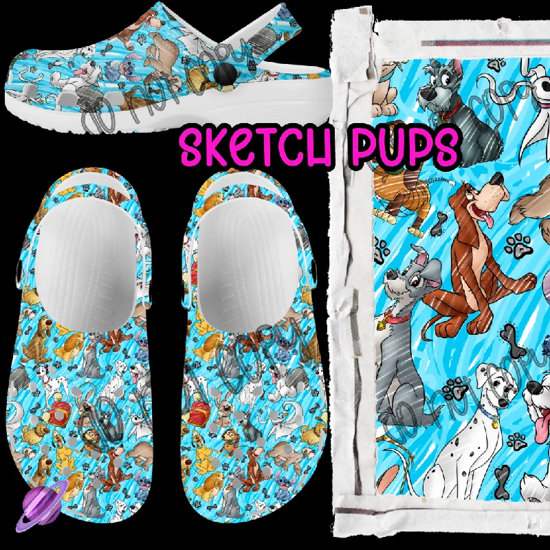 SKETCH PUPS - CLOG RUN 5- PREORDER CLOSING 8/24