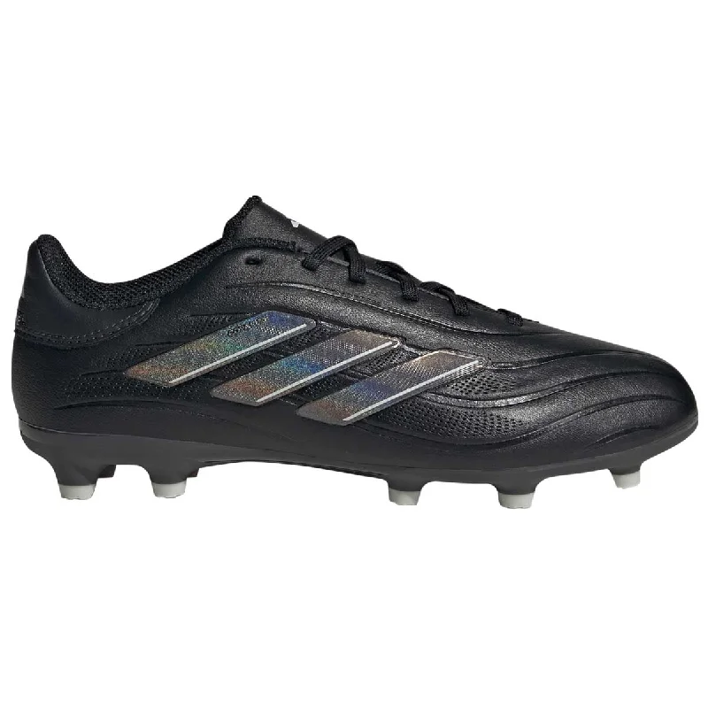 adidas Copa Pure 2 League FG Football Boots - Youth - Black/Carbon/Grey One