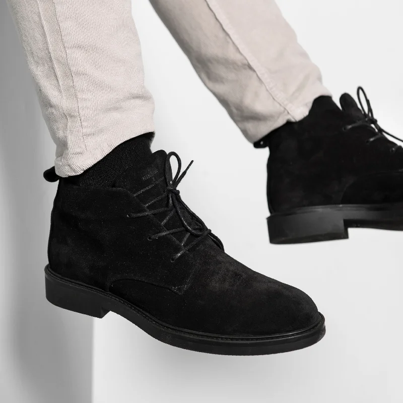 Hinson Beatenberg Chukka Black Velours