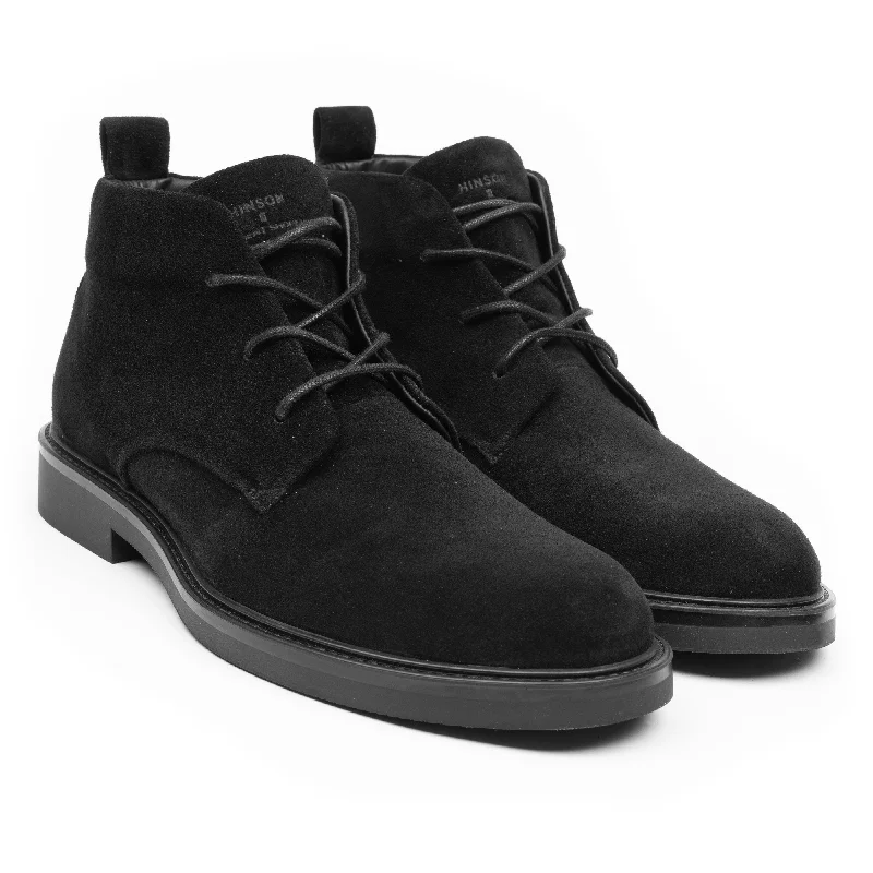 Hinson Beatenberg Chukka Black Velours