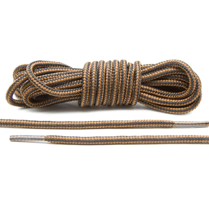 Black/Tan Boot Laces