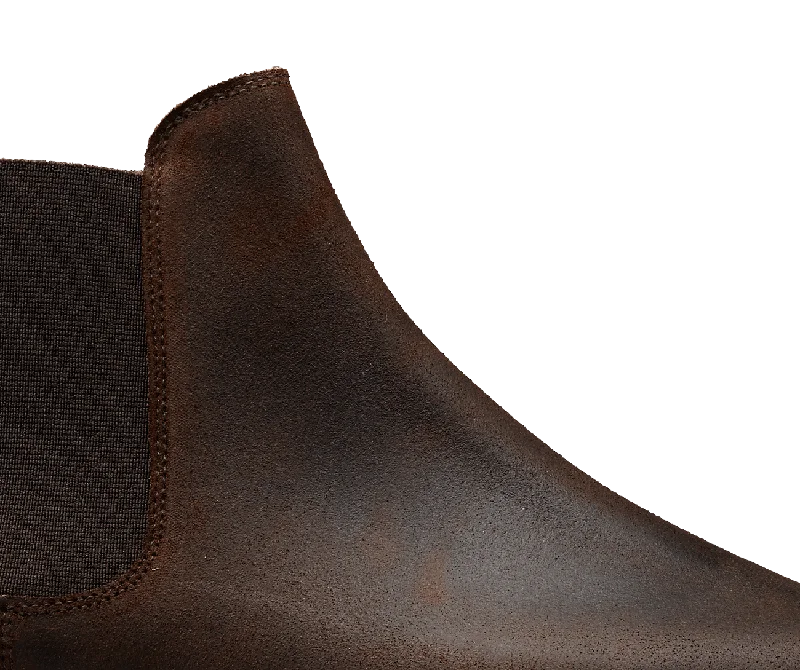 Chelsea 5 Dark Brown Rough-Out Suede