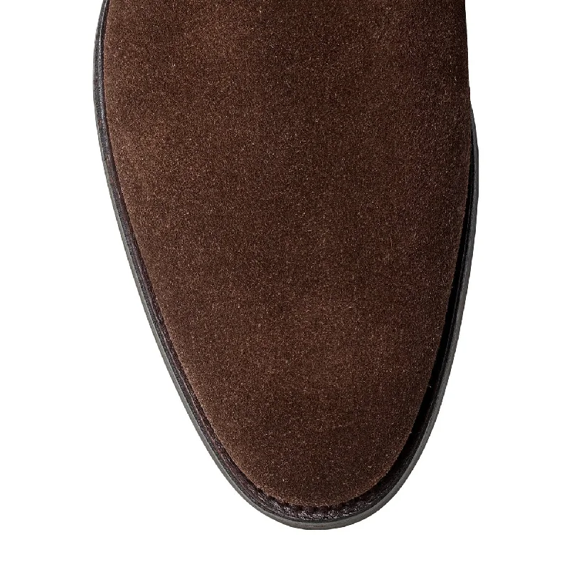 Chelsea 8 Dark Brown Suede