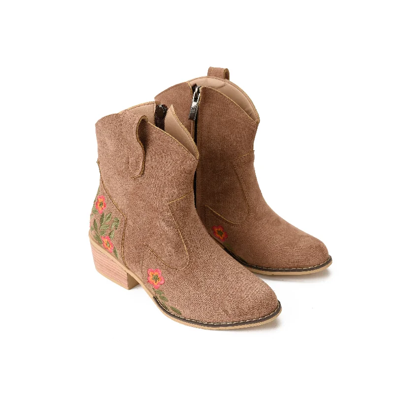 Coral Half Texas Boot