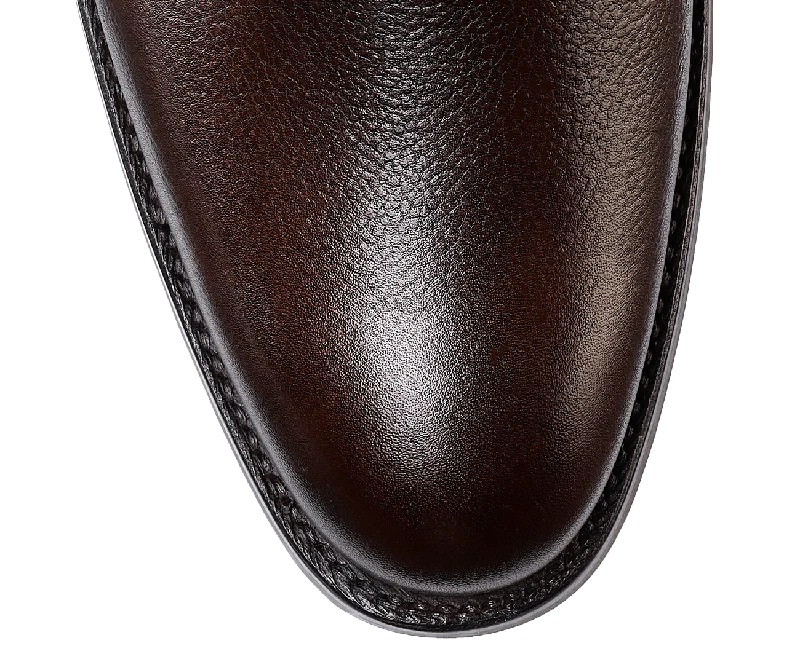 Cranton Dark Brown Pebble Grain