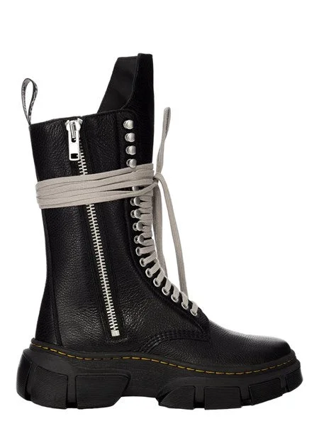 Dr Martens X Rick Owens High 1918 Leather Boots