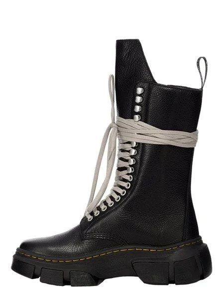 Dr Martens X Rick Owens High 1918 Leather Boots