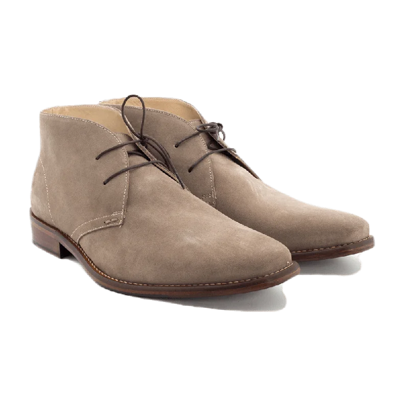 Grey Suede Desert Boots