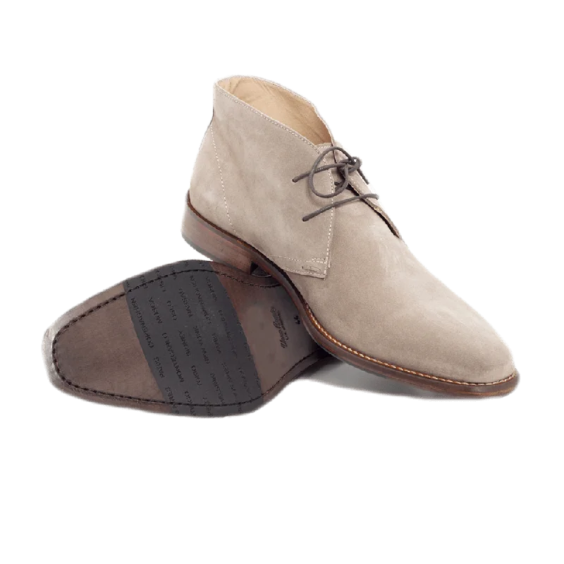 Grey Suede Desert Boots