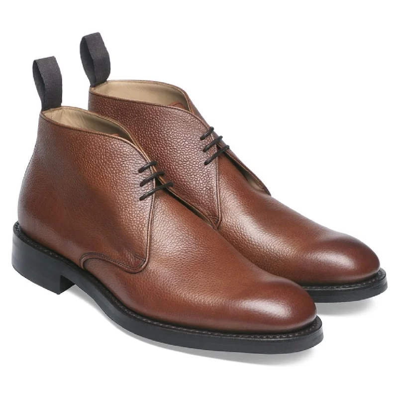 Cheaney Jackie III R Chukka Boot in Mahogany Grain