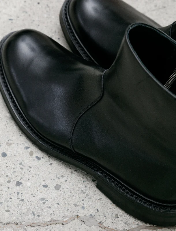 Trickers Zip Boot Calf Leather Black