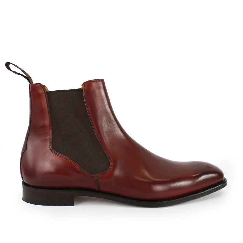 Joseph Cheaney - Harlestone Chelsea Boots in Dark Leaf