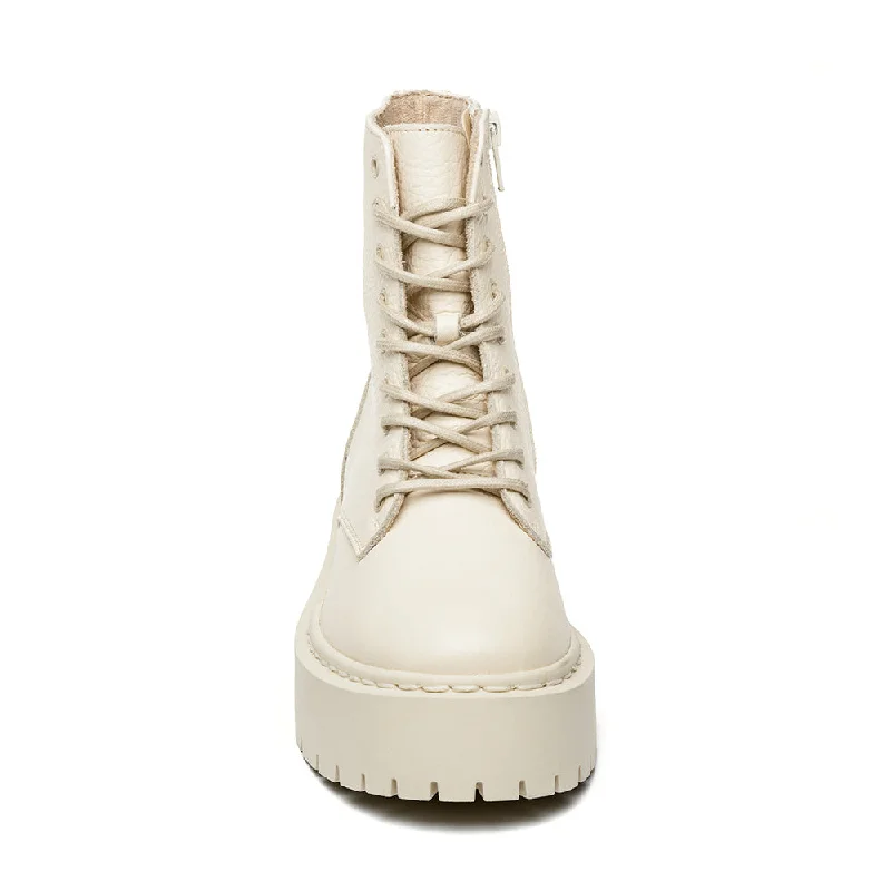 Jskylar Bootie BONE LEATHER