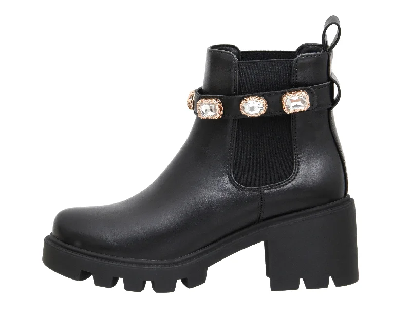 Julie Studded Strap Chelsea Boot