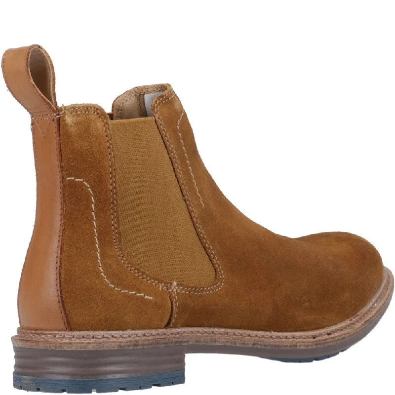 Tan Justin Suede Chelsea Boots