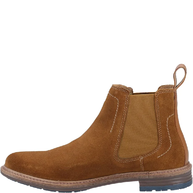 Tan Justin Suede Chelsea Boots