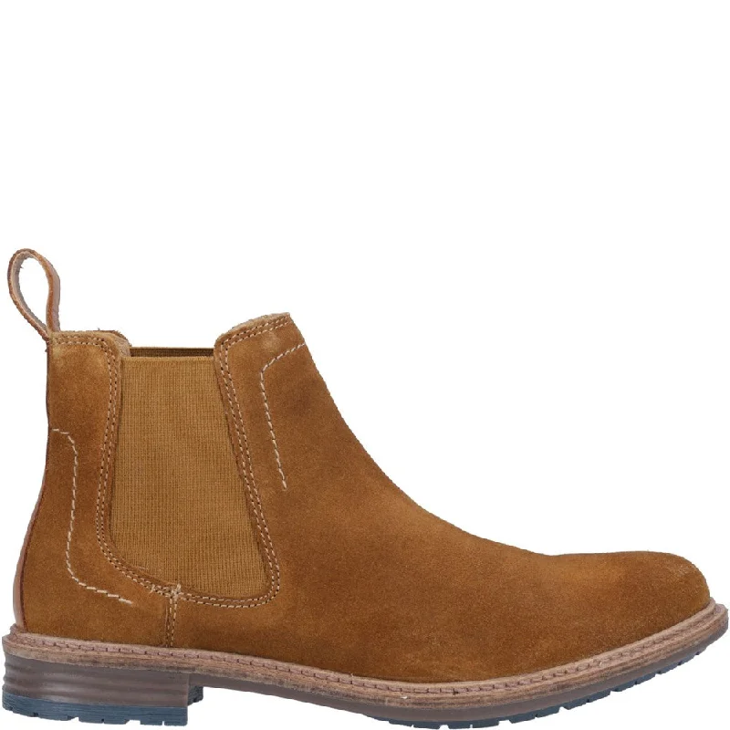 Tan Justin Suede Chelsea Boots