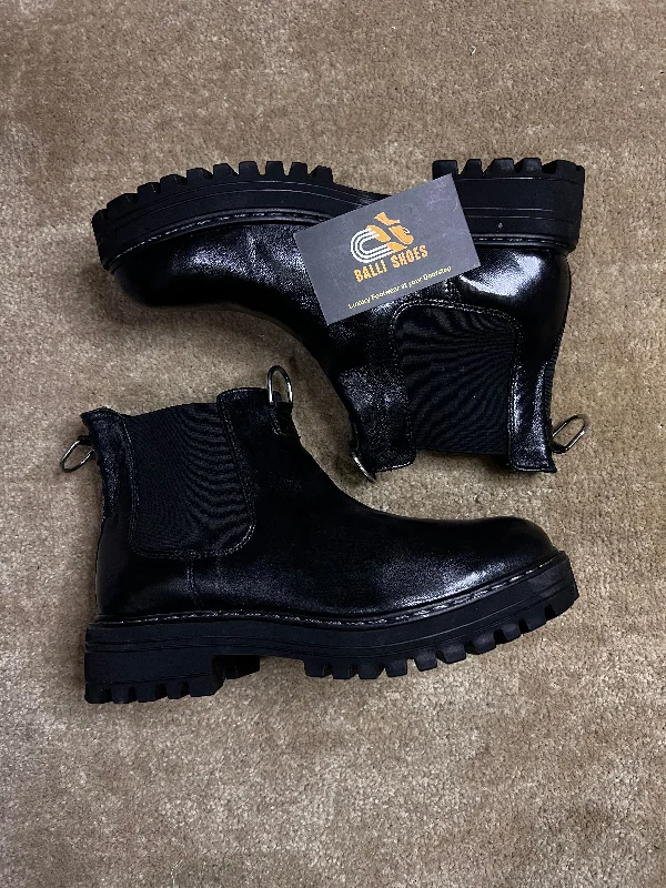 Leather chelsea boots (SB-04)