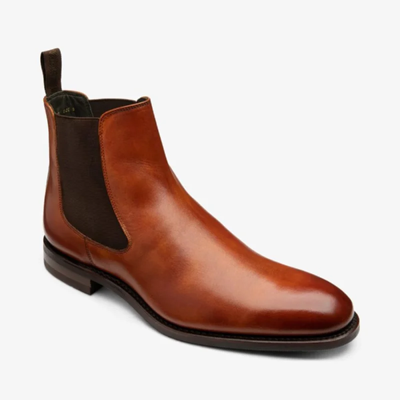 Loake - Wareing Calf Chelsea Boots in Tan