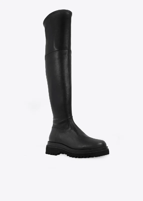 Lola Cruz Amalia Leather Tall Boots