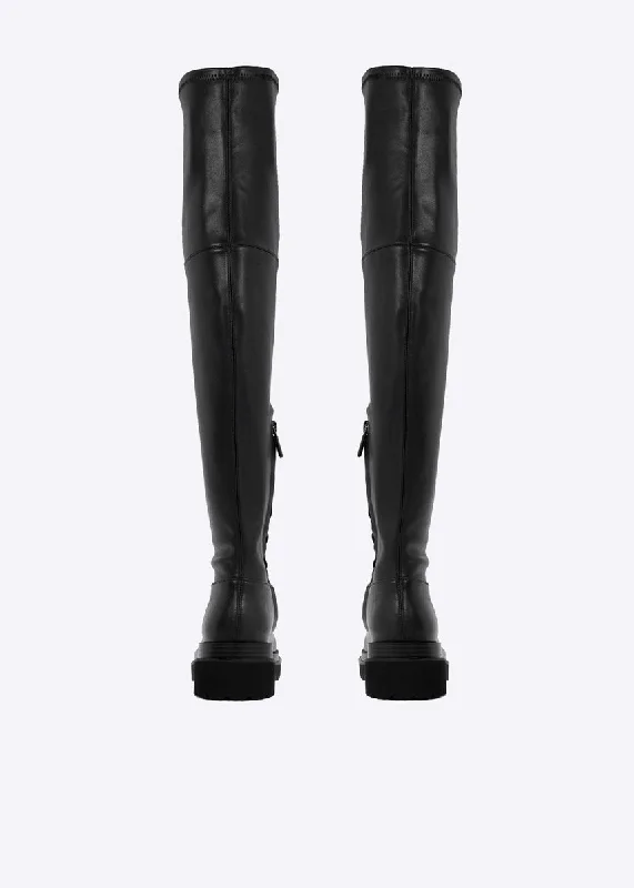 Lola Cruz Amalia Leather Tall Boots