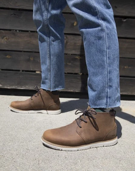 Navi Chukka Boot - Water Resistant Brown Leather