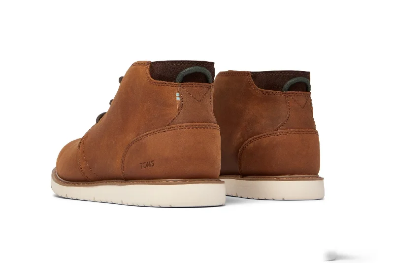 Navi Chukka Boot - Water Resistant Brown Leather