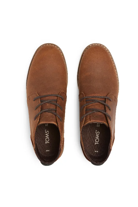 Navi Chukka Boot - Water Resistant Brown Leather