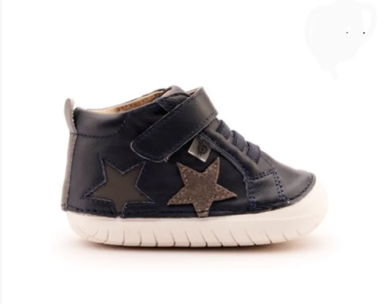 Old Soles Starstar Pave Navy Grey Booties