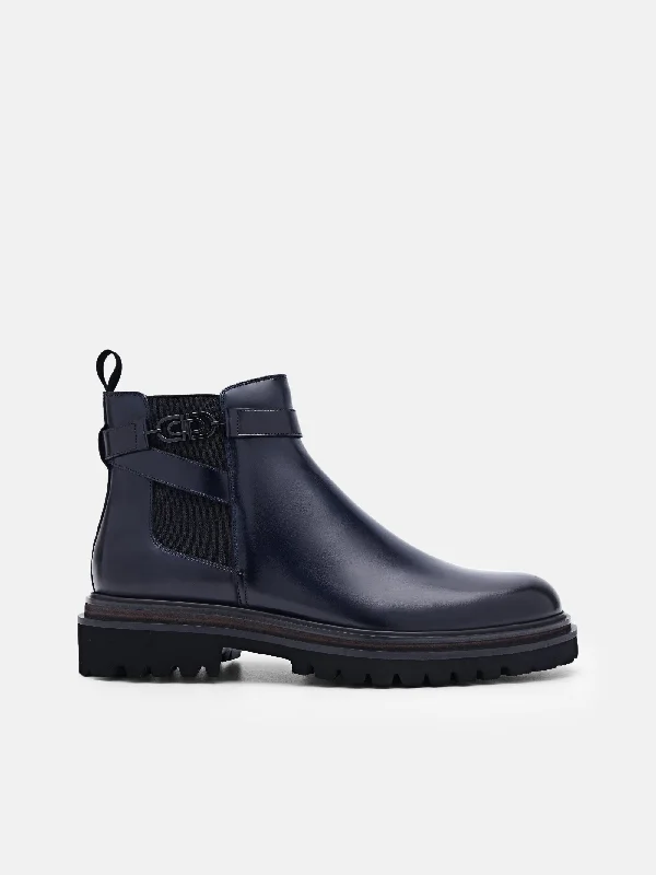 PEDRO Icon Leather Chelsea Boots