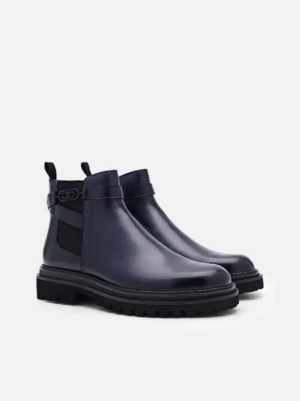 PEDRO Icon Leather Chelsea Boots