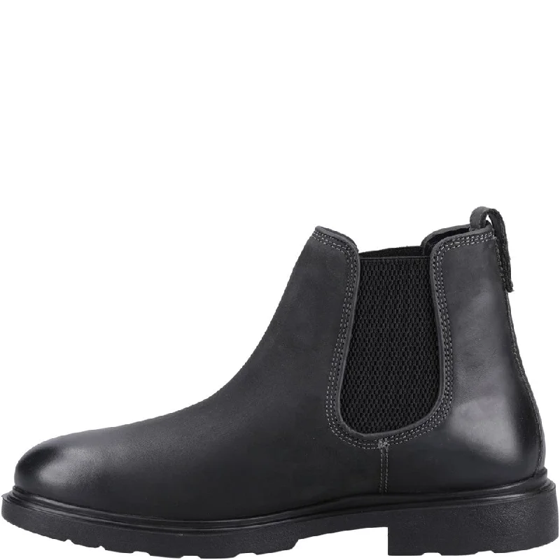 Black Preston Chelsea Boots