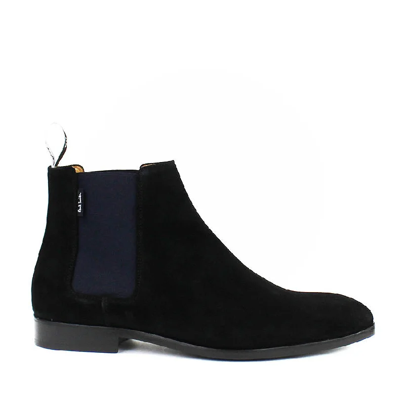 PS Paul Smith - Gerald Suede Chelsea Boots in Black