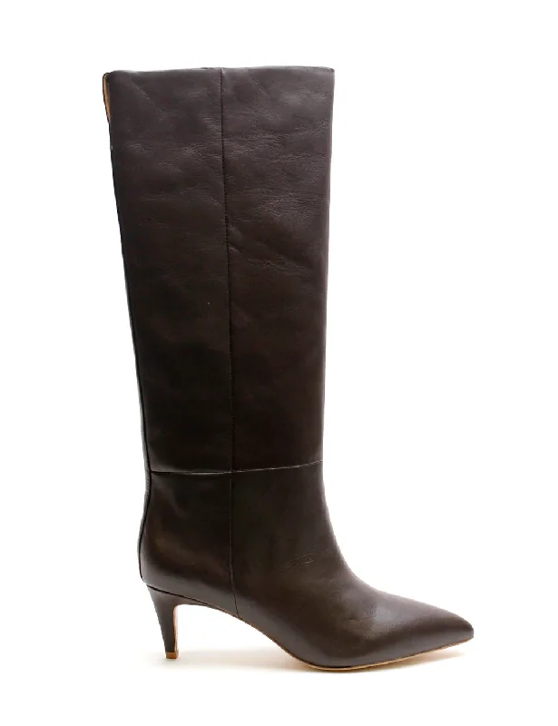 Sloane Knee High Boot | Dark Chocolate