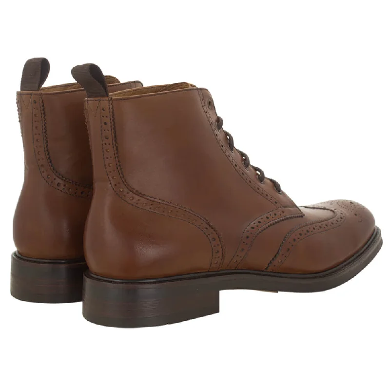 Tan Atlant Crust Boots