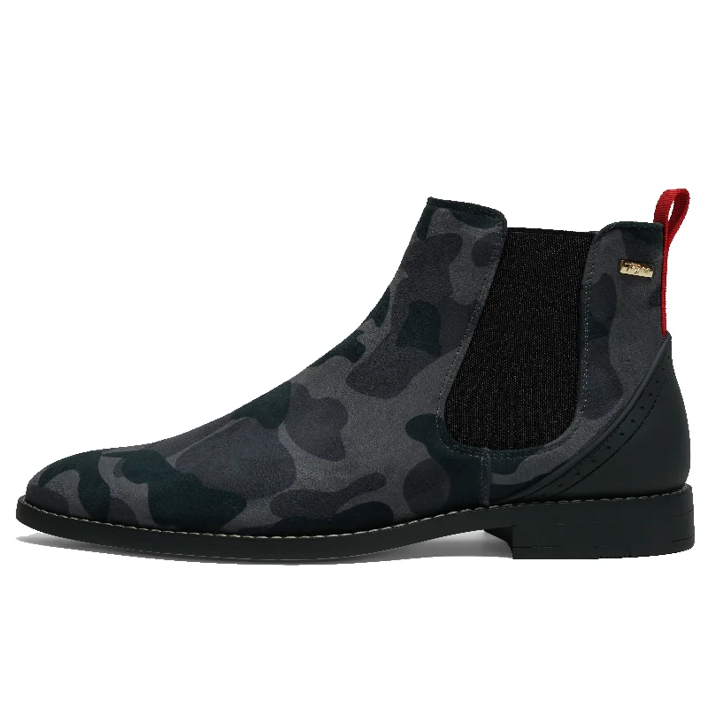 The Victorian Shadow Suede Chelsea Boot