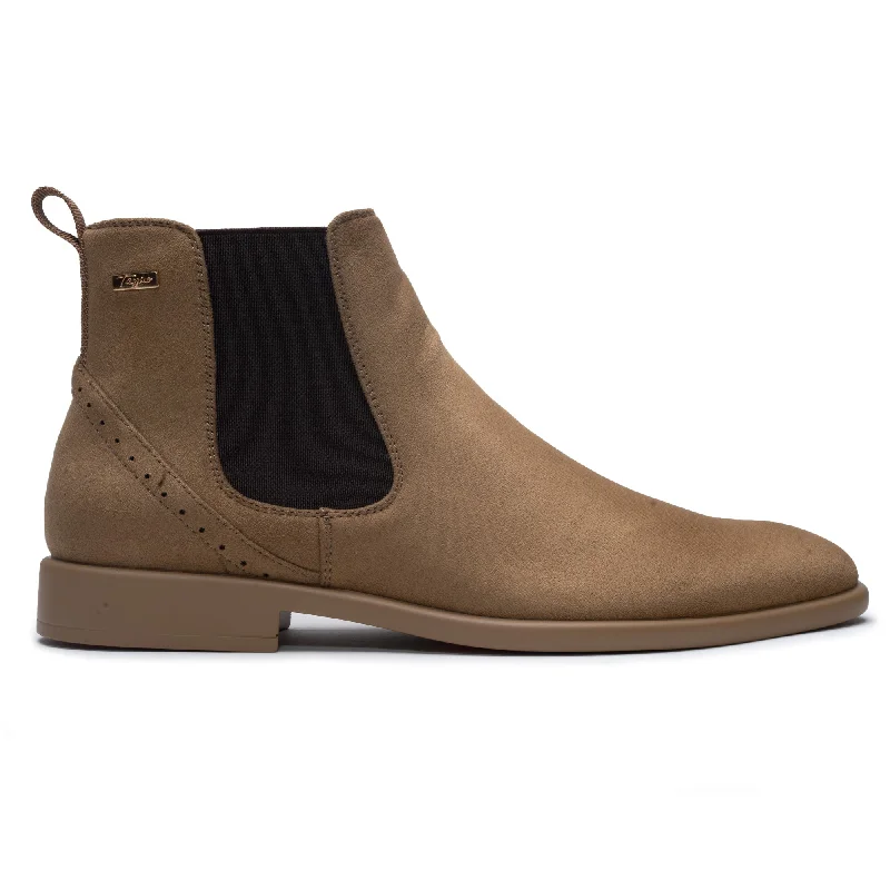 The Victorian S Sand Suede Chelsea Boot