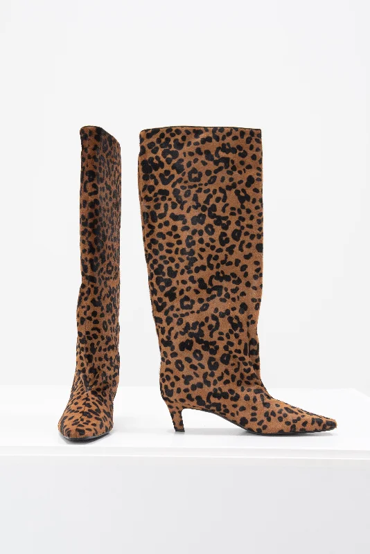 The Wide Shaft Boot, Leopard