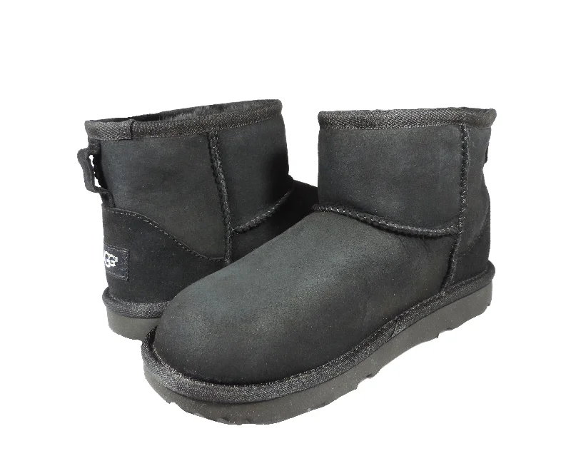 UGG K CLASSIC MINI II: BLACK